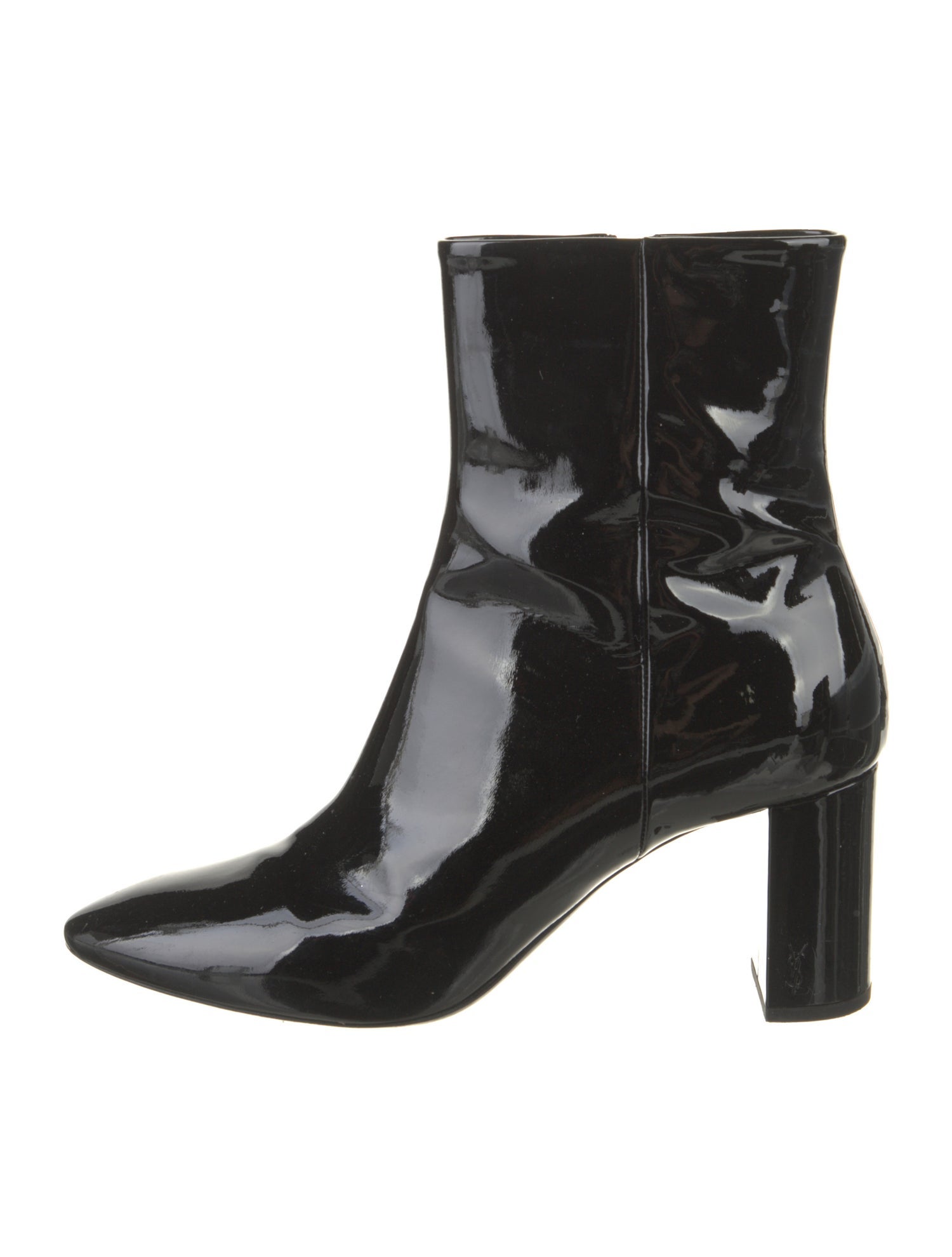 Saint Laurent Patent Leather Boots